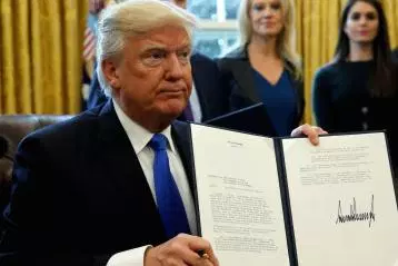 Donald Trump signed executive order