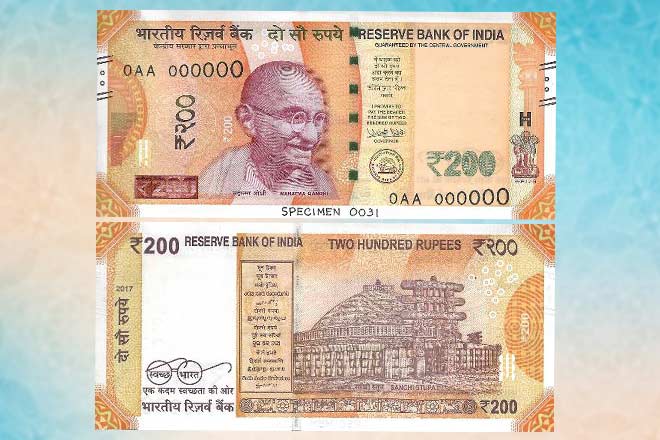 RBI Issue 200 Rupees Notes From Today