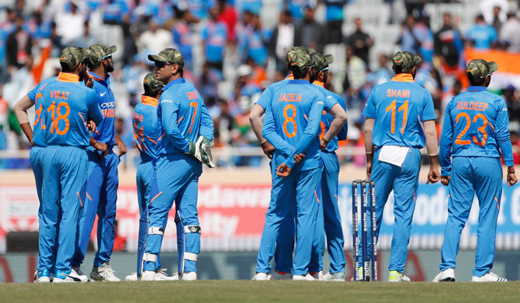 Team India Pays Tribute to Indian Armed Forces With Wearing the Camouflage Caps