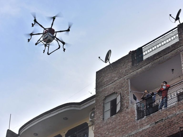 New announcements- Delhi will have drones flying over the city and night vision cameras