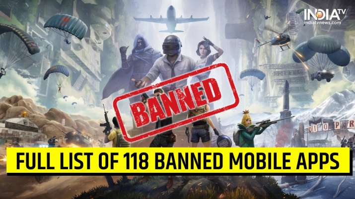 Indian Government Decided to Banned PUBG and 118 Other Applications