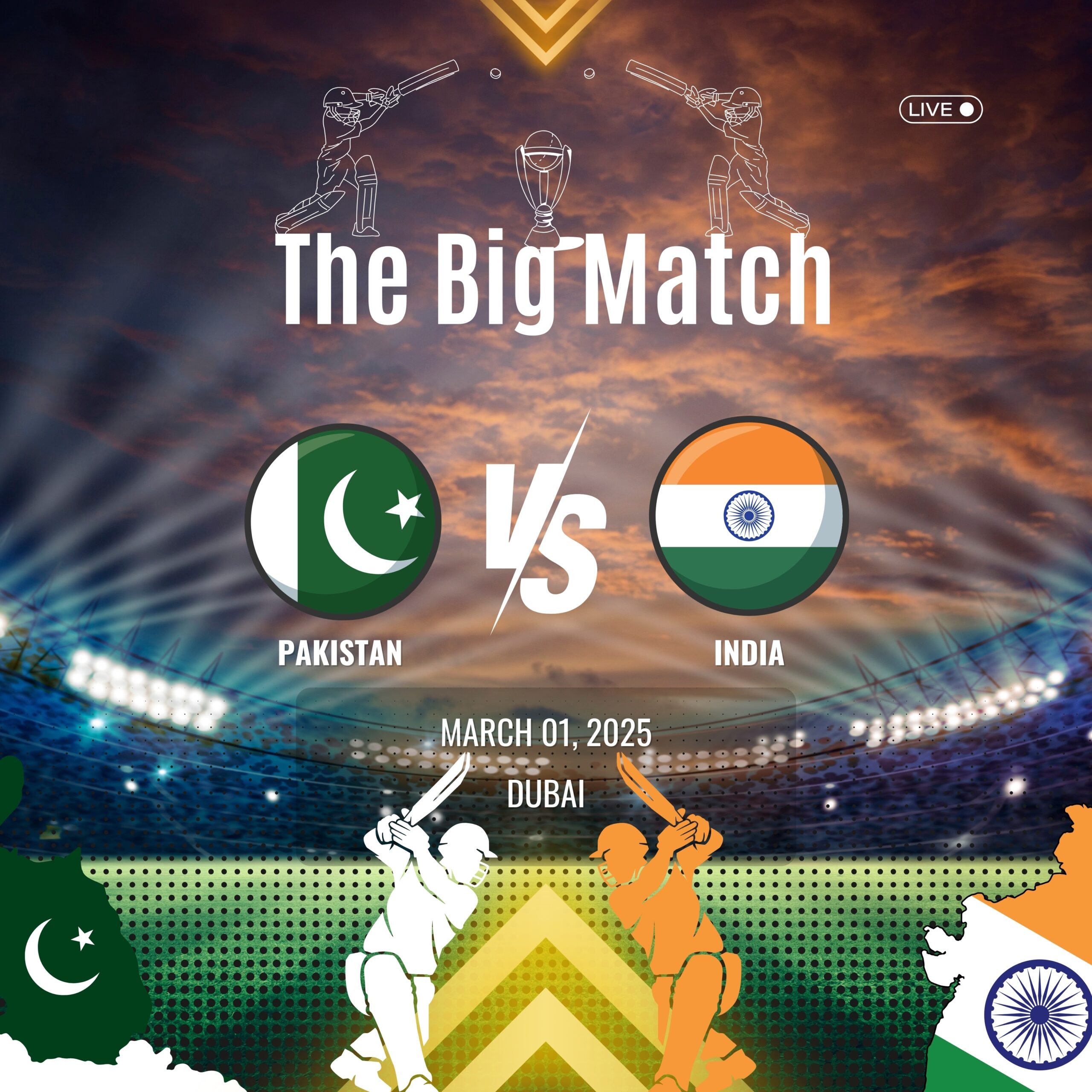 India-Pakistan Champions Trophy Faceoff